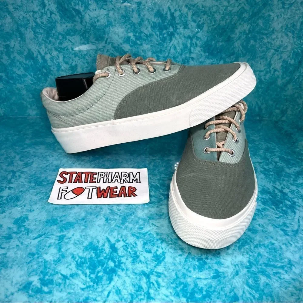 Converse Skidgrip 'Jungle Cloth’ Men’s Green Low Top Shoes - Picture 1 of 5
